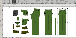 Szablony, wykroje odzieży